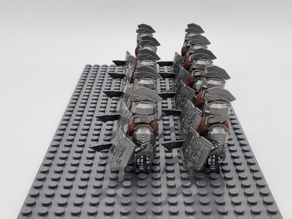 Lord the Rings Iron Hill Dwarves Long Swords Minifigure Set 10pcs - Image 4