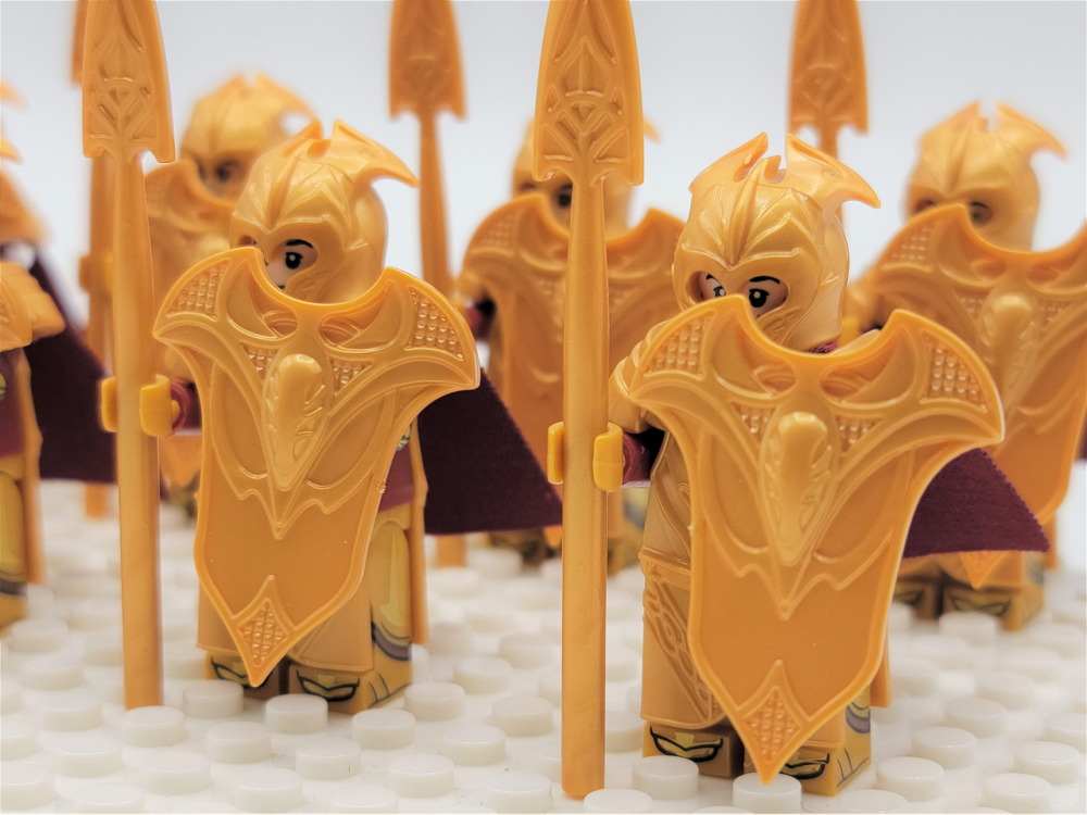 Lord the Rings Mirkwood Elves Spears Minifigure Set 10pcs - Image 5