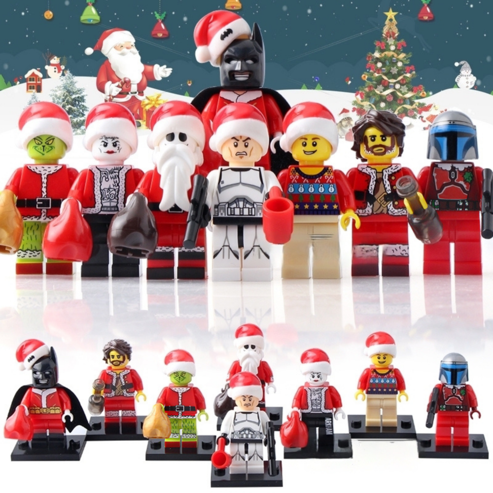 batman-jango-fett-grinch-wiley-assorted-christmas-minifigure-set-of-8pcs
