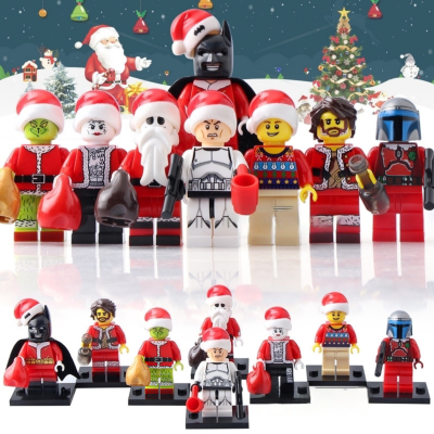 batman-jango-fett-grinch-wiley-assorted-christmas-minifigure-set-of-8pcs