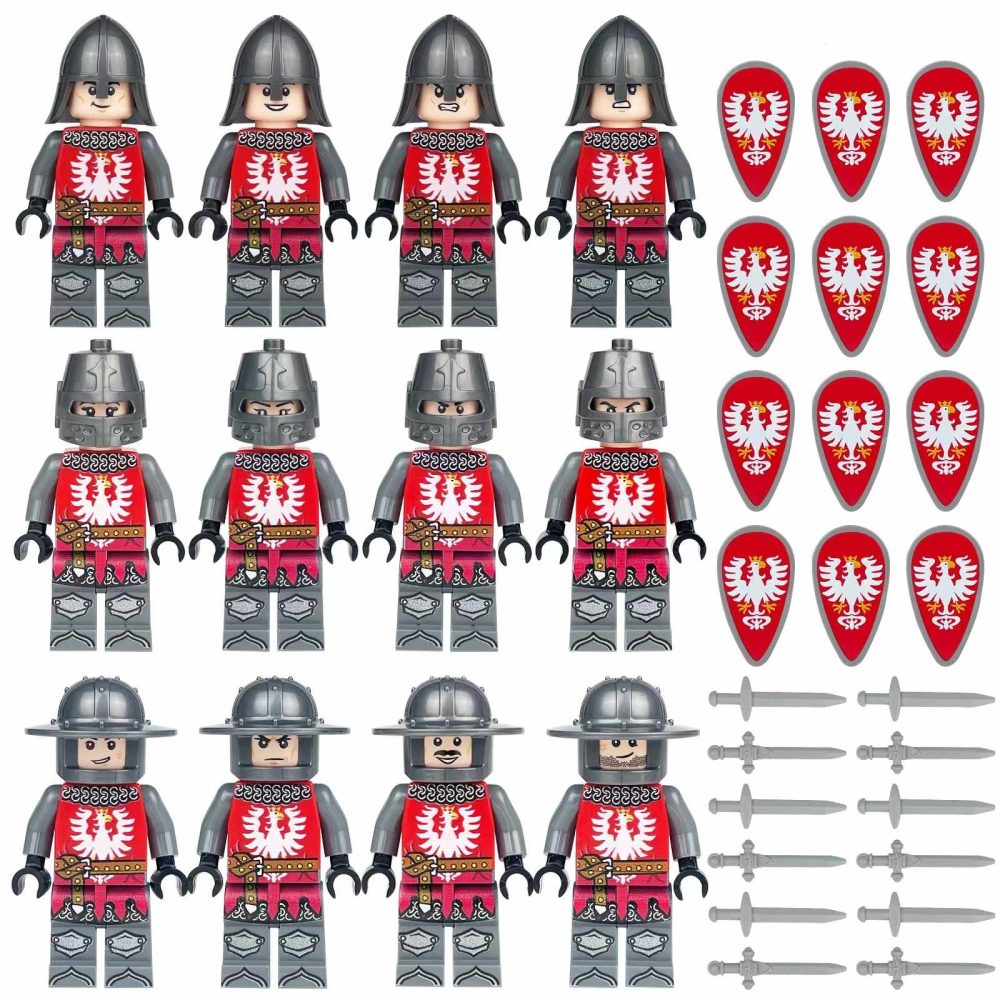 black-falcon-medieval-castle-knights-minifigure-set-of-12pcs