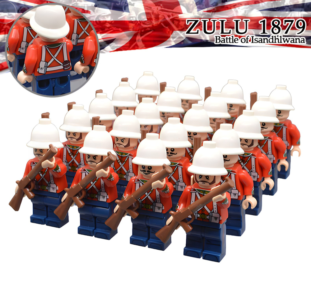 british-army-soldier-anglo-zulu-war-battle-of-isandhlwana-minifigure-set-of-20pcs