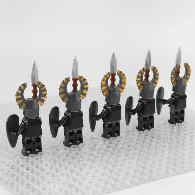 crusades-knights-hospitaller-elite-spears-minifigures-set-of-5pcs-spear-and-shield