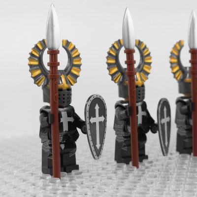 crusades-knights-hospitaller-elite-spears-minifigures-set-of-5pcs-spear-and-shield