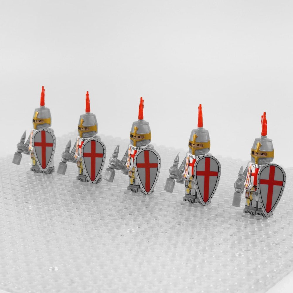 crusades-knights-templar-battle-priests-minifigures-set-of-5pcs-with-war-hammers-and-shield-accessories