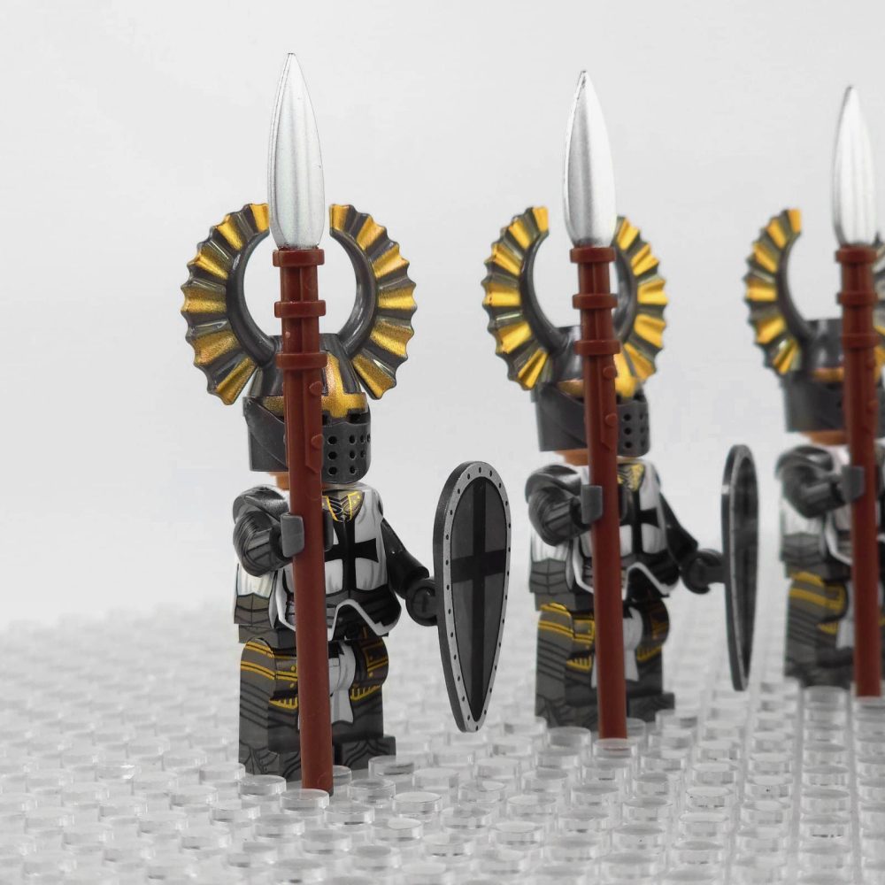 crusades-teutonic-knights-elite-spears-minifigures-set-of-5pcs-with-spear-and-shield