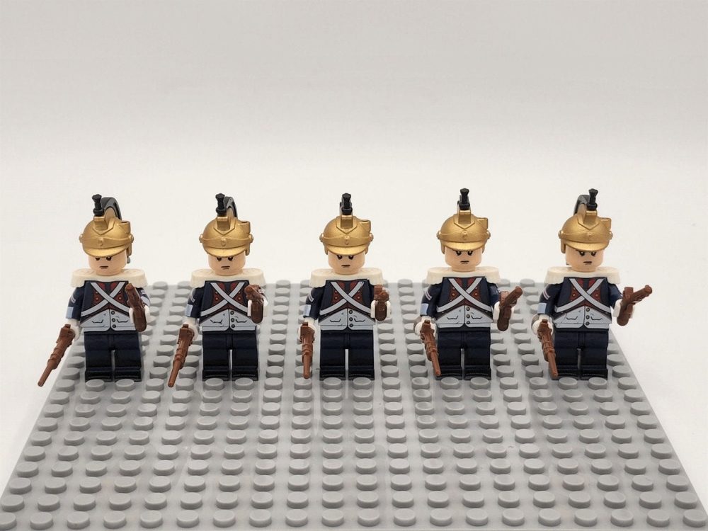 Dutch Dragoon Minifigure Set of 5pcs