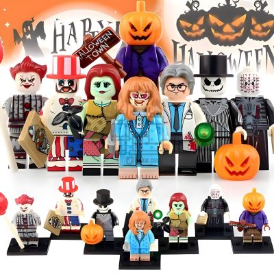 halloween-haunts-iconic-horror-fantasy-crossovers-and-variants-minifigure-set-of-8pcs-jack-skellington