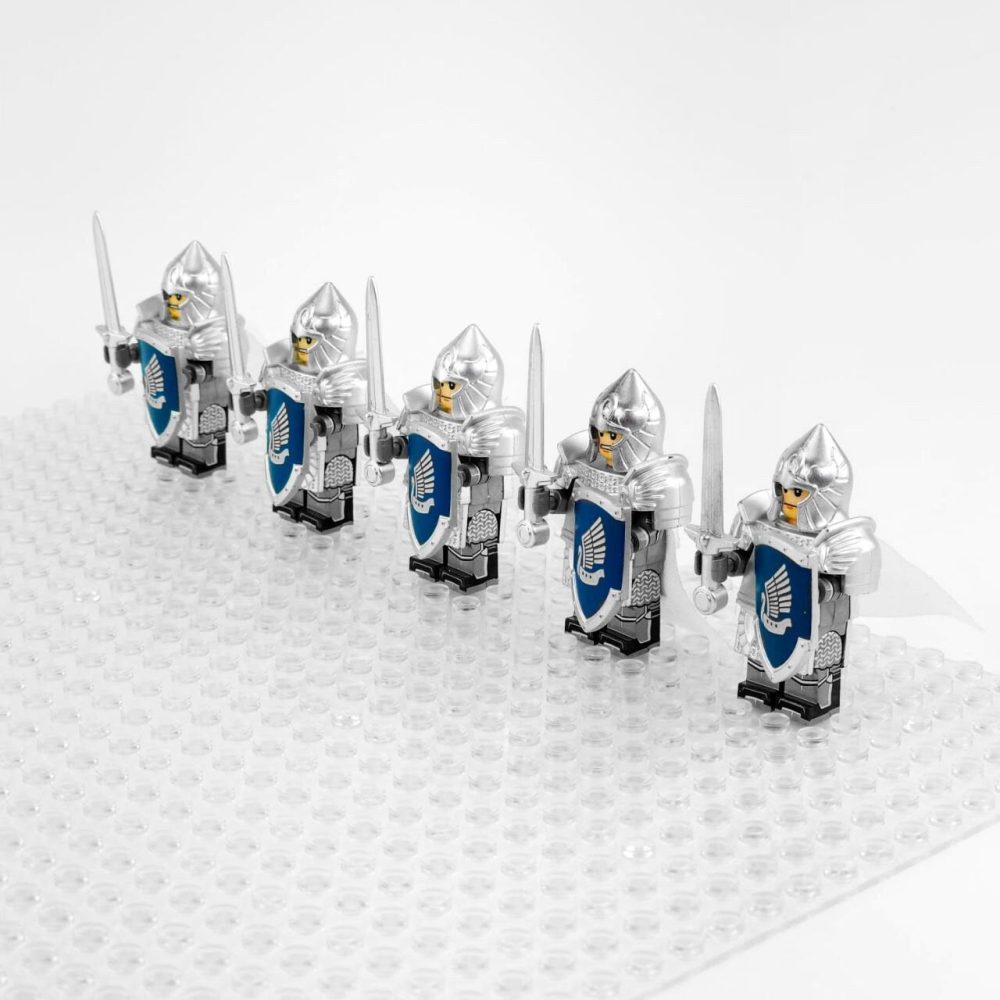 Lord the Rings Dol Amroth Swordsmen Numenor Minifigures Set 5pcs - Image 2