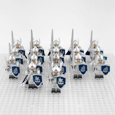 Lord the Rings Dol Amroth Soldiers Numenor Minifigures Set 17pcs