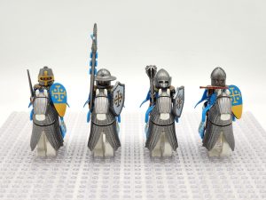 Set of 4pcs knights