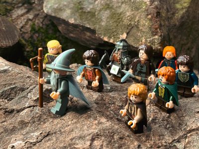 Lord the Rings The Fellowship the Rings Minifigure Set 9pcs