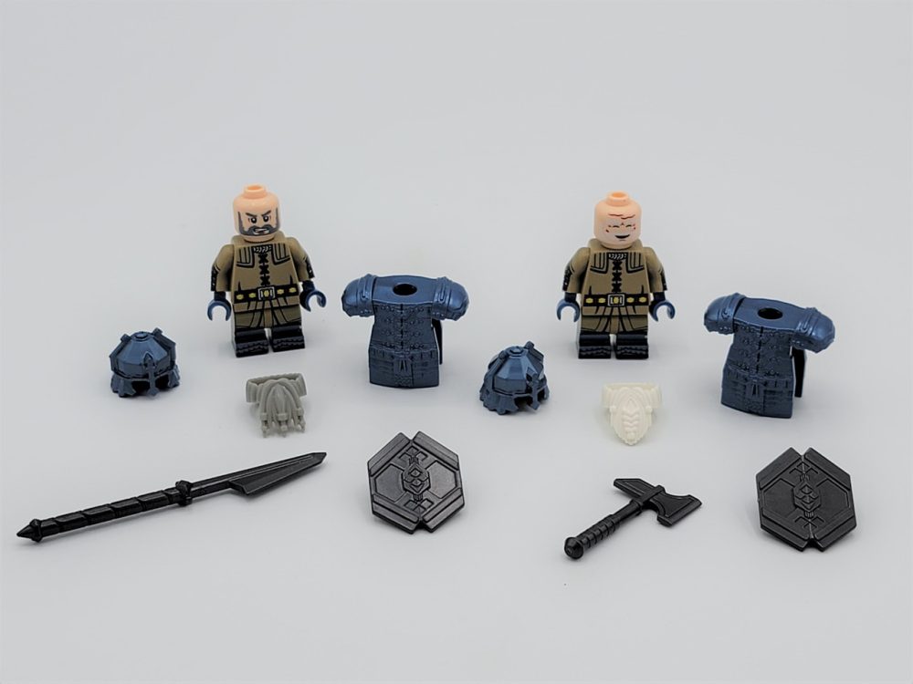 Lord the Rings Erebor Dwarves Cobalt Armour Minifigure Set 10pcs - Image 8