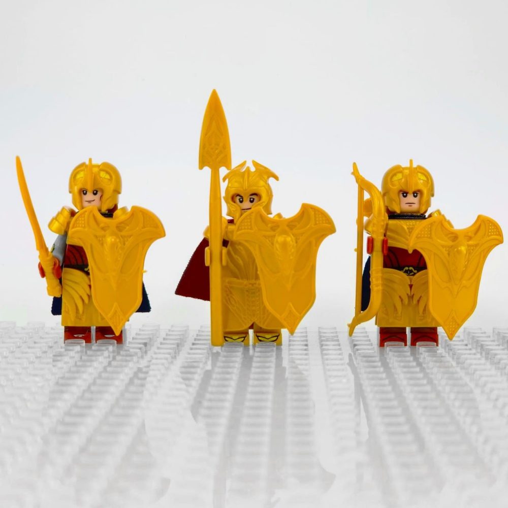 Lord the Rings Galadhrim and Mirkwood Elves Minifigure Set 8pcs - Image 5