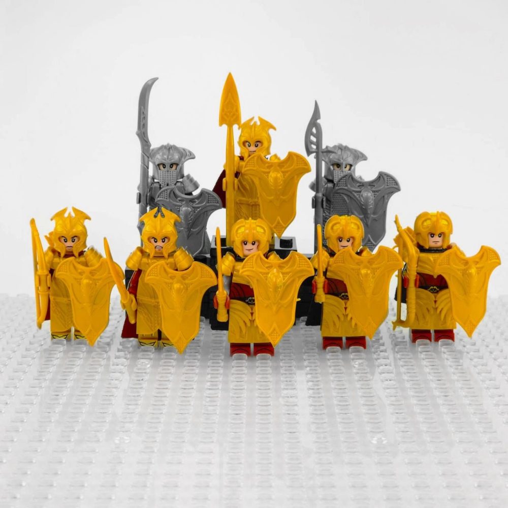 Lord the Rings Galadhrim and Mirkwood Elves Minifigure Set 8pcs - Image 8