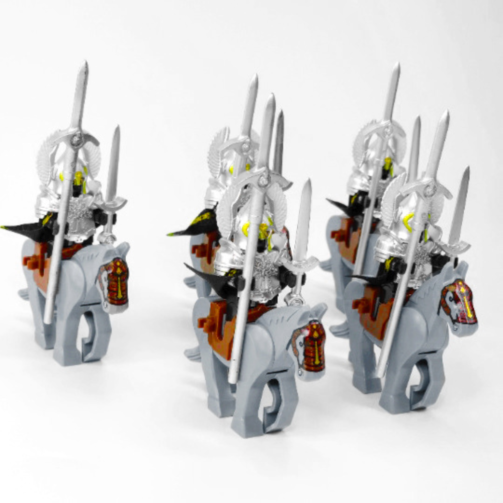lord-the-rings-gondor-fountain-guards-and-mounts-minifigure-set-10pcs