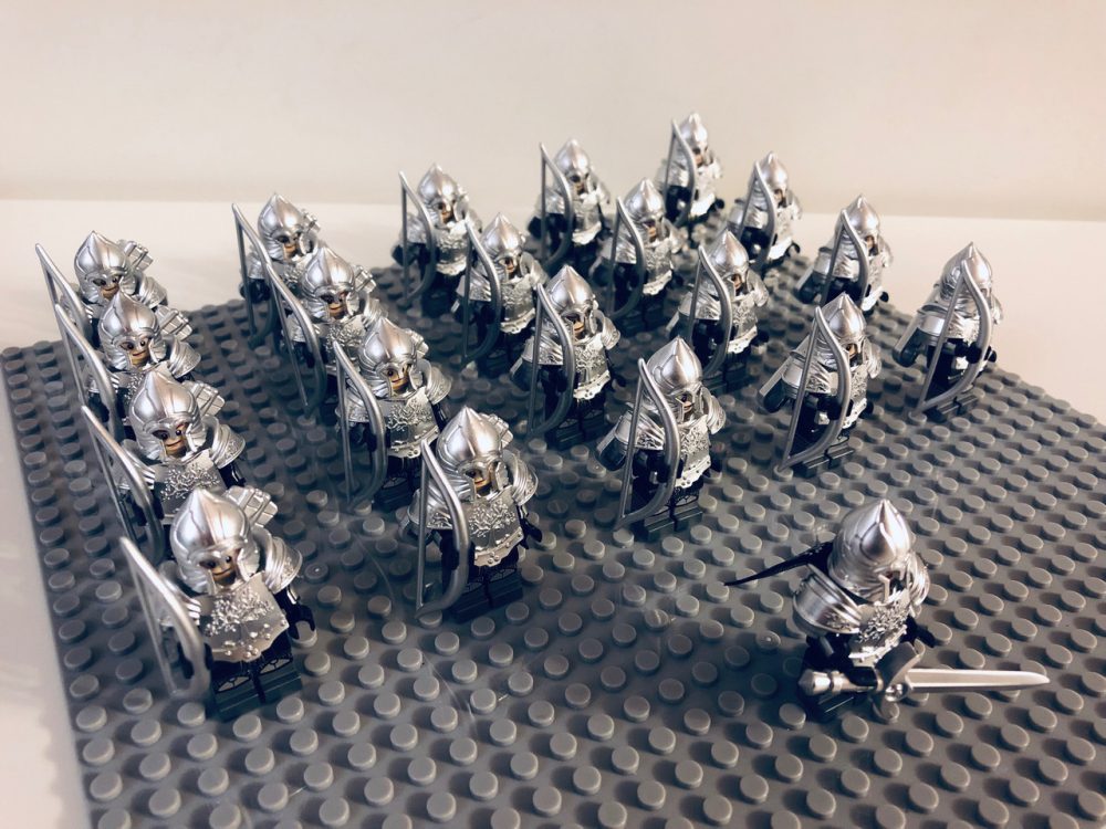 Lord the Rings Gondor Heavy Bows Minifigure Set 21pcs - Image 2