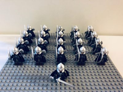 Lord the Rings Gondor Light Bows Minifigure Set 21pcs