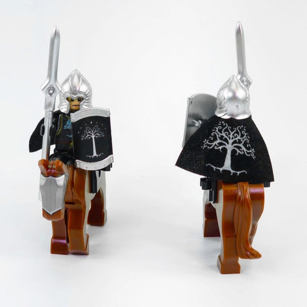 Lord the Rings Gondor Spears With Mounts Minifigure Set 10pcs - Image 5