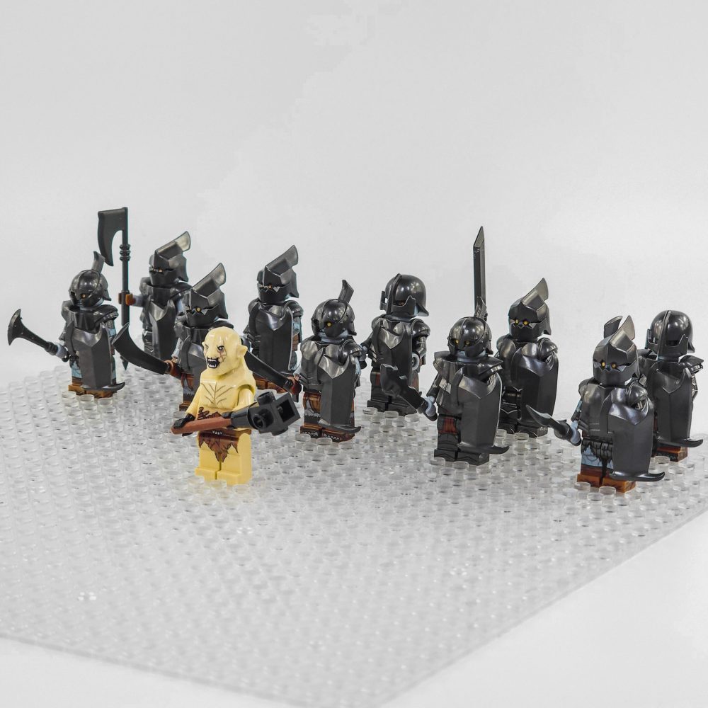 lord-the-rings-gundabad-orcs-and-azog-minifigure-set-11pcs