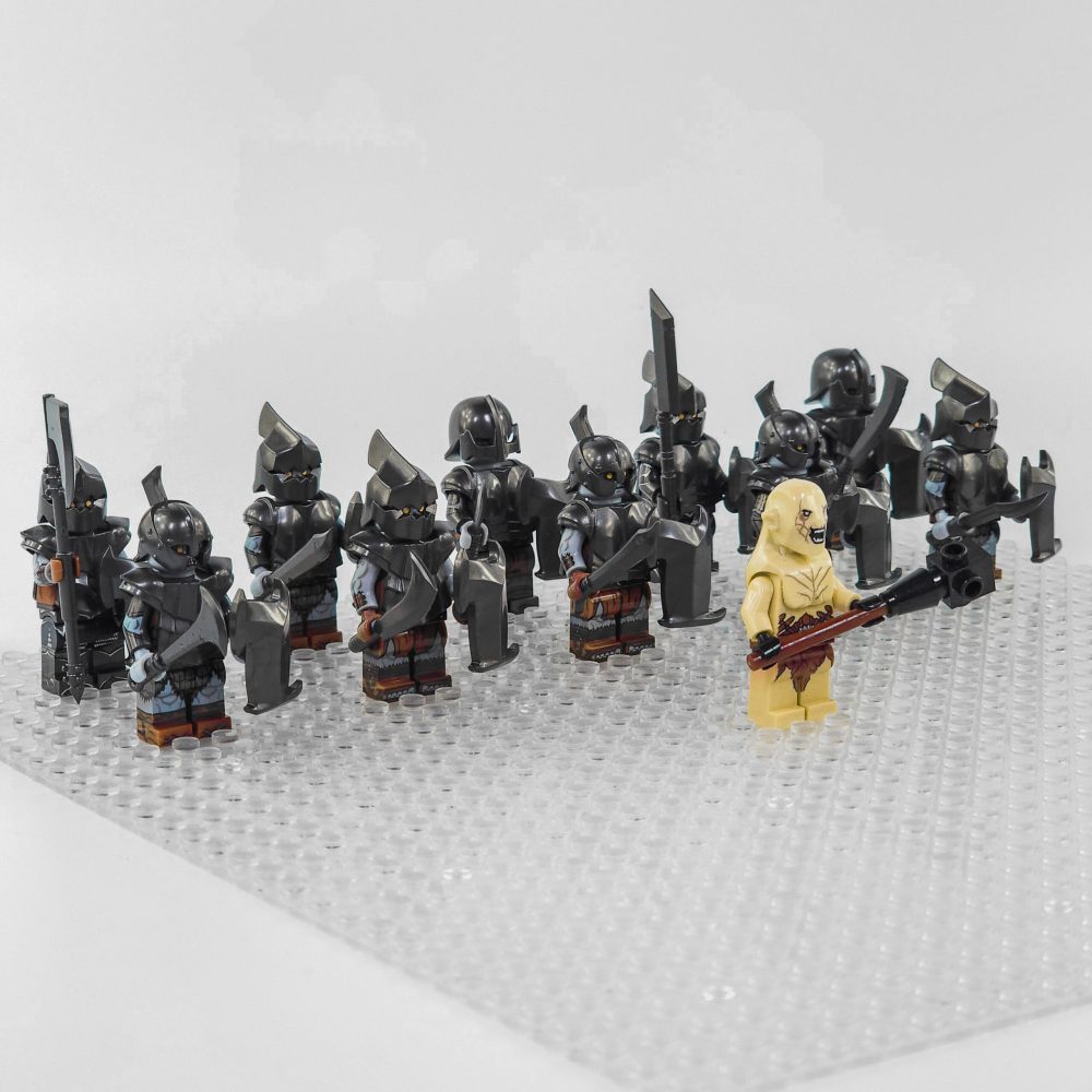 lord-the-rings-gundabad-orcs-and-azog-minifigure-set-11pcs