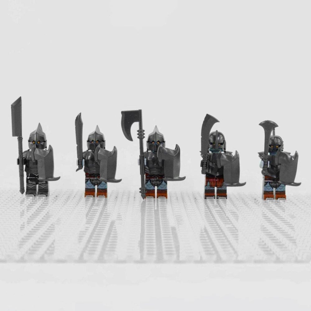 Lord the Rings Gundabad Orcs Minifigure Set 10pcs - Image 7