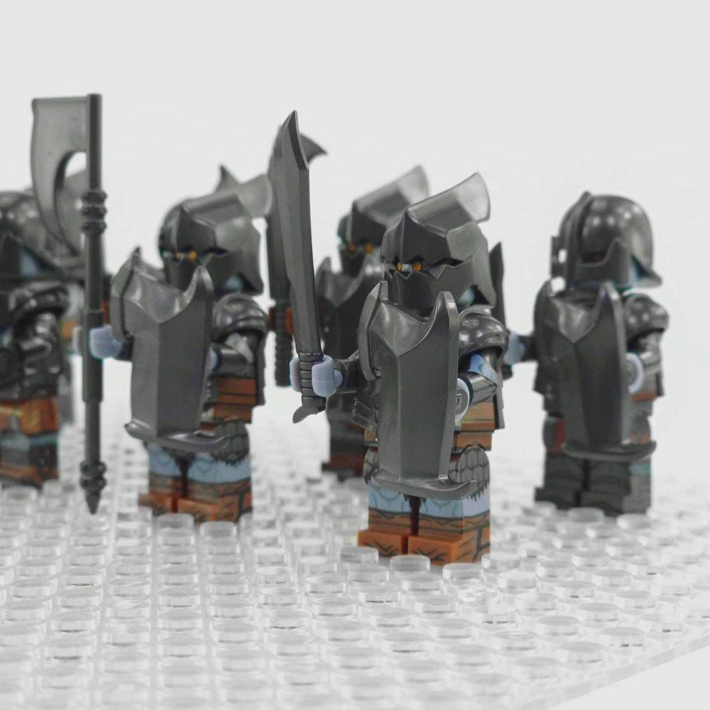 Lord the Rings Gundabad Orcs Minifigure Set 10pcs - Image 5