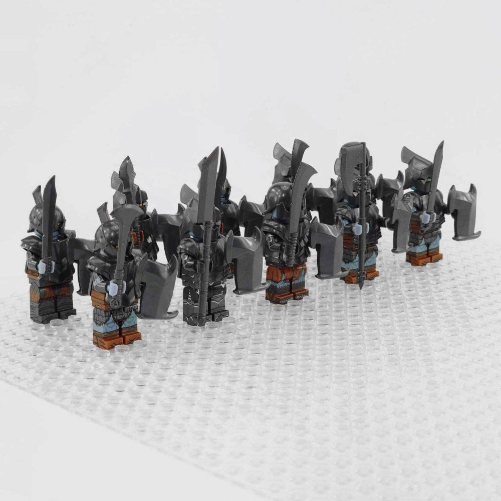 Lord the Rings Gundabad Orcs Minifigure Set 10pcs - Image 4