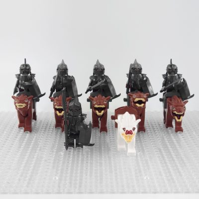 lord-the-rings-gundabad-orcs-warg-riders-minifigure-set-12pcs