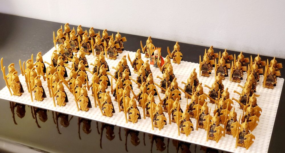 Lord the Rings High Elves & Thranduil Minifigure Set 85pcs - Image 9