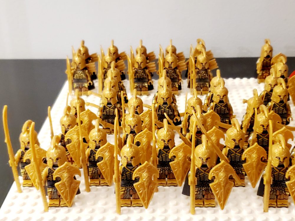Lord the Rings High Elves & Thranduil Minifigure Set 85pcs - Image 7