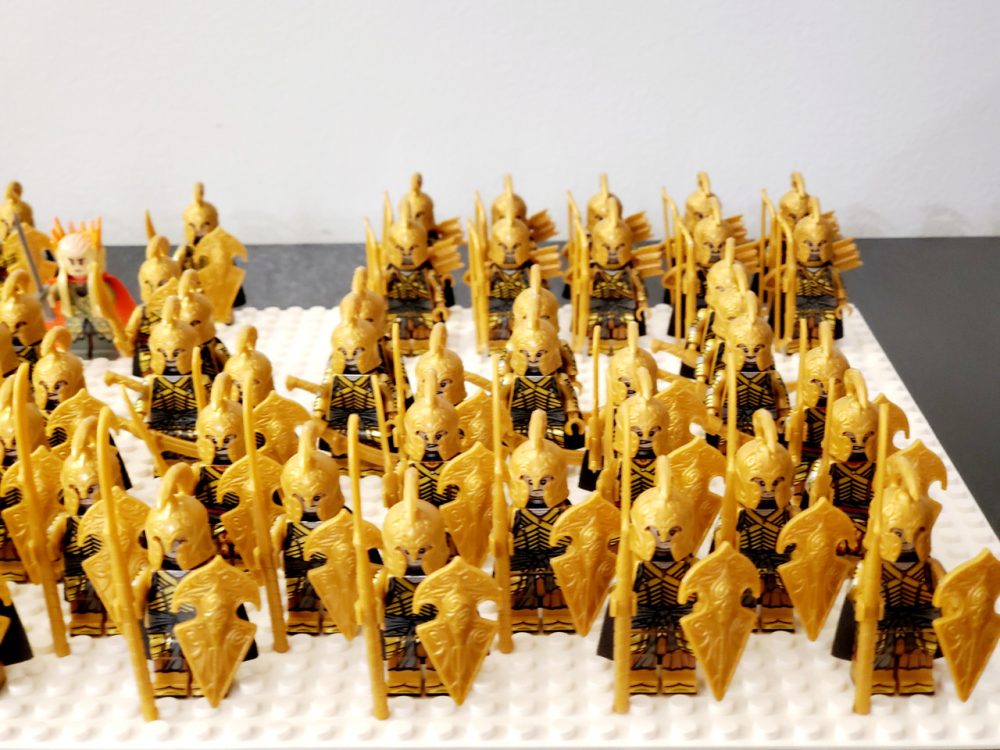 Lord the Rings High Elves & Thranduil Minifigure Set 85pcs - Image 6