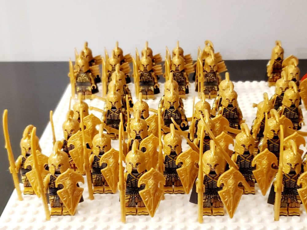 Lord the Rings High Elves & Thranduil Minifigure Set 85pcs - Image 13
