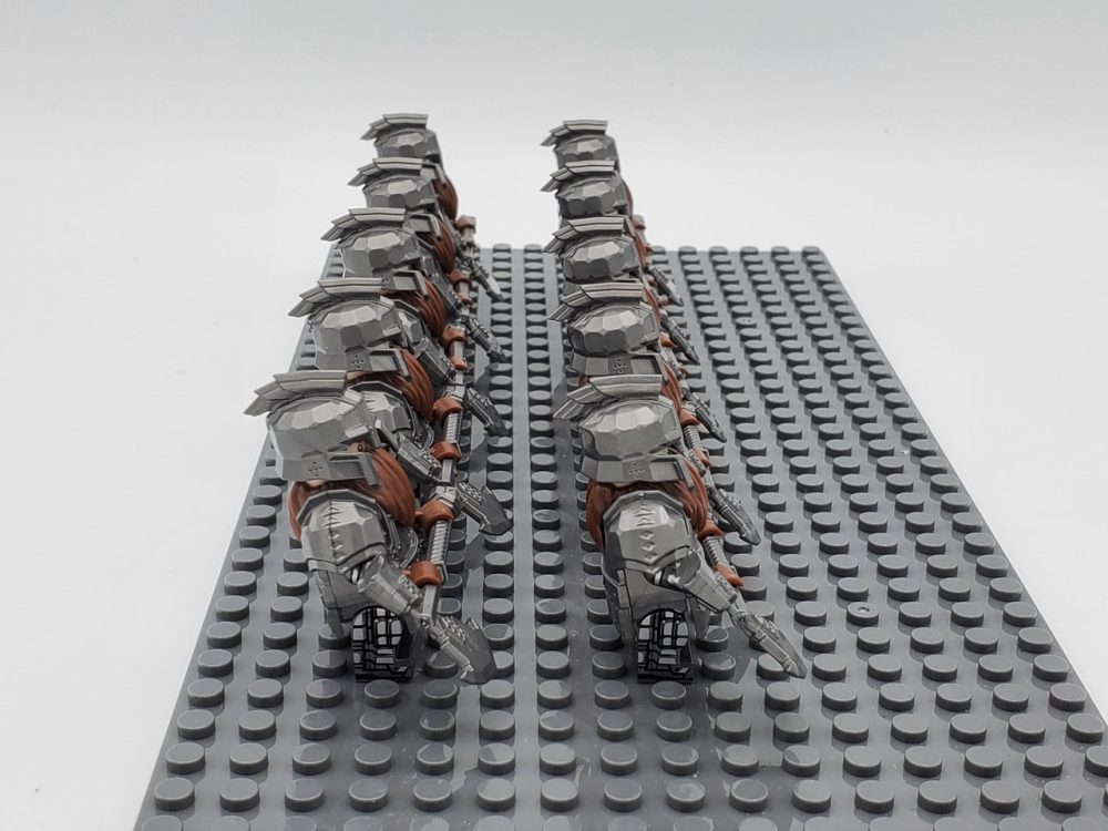 Lord the Rings Iron Hill Dwarves Axes Minifigure Set 10pcs - Image 5