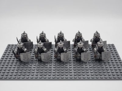 Lord the Rings Iron Hill Dwarves Great Swords Minifigure Set 10pcs