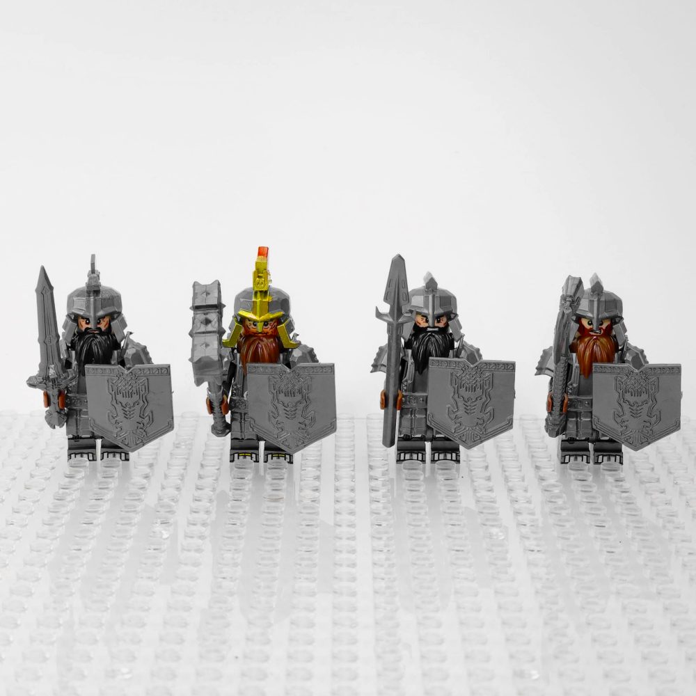 Lord the Rings Iron Hill Dwarves Minifigure Set 16pcs - Image 6