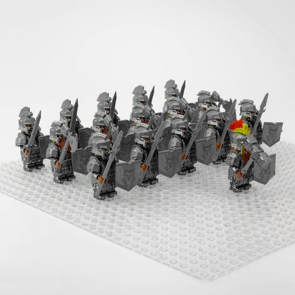 Lord the Rings Iron Hill Dwarves Minifigure Set 16pcs - Image 4