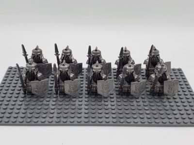 Lord the Rings Iron Hill Dwarves Spears Minifigure Set 10pcs