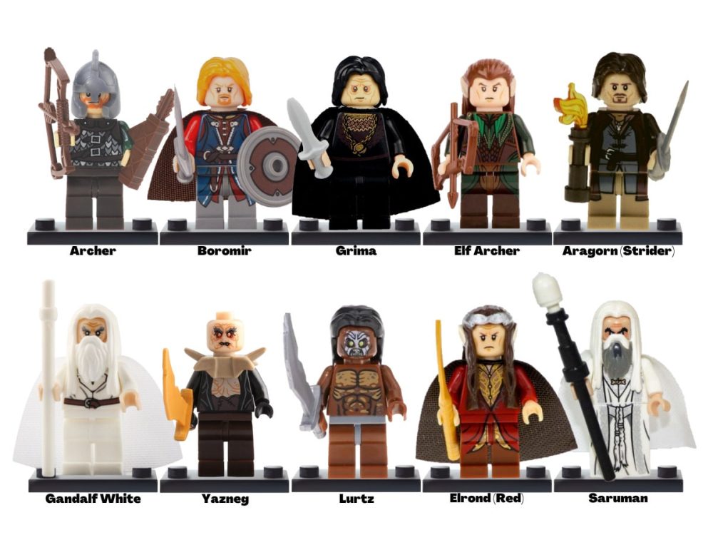 Lord the Rings Minifigures Mega List - Image 2