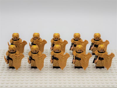 Lord the Rings Galadhrim Elves Swords Minifigure Set 10pcs