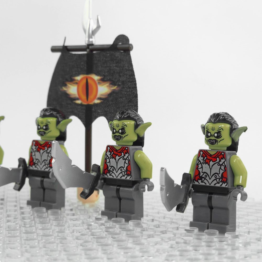 Lord the Rings Moria Orcs Minifigure Set 5pcs - Image 6