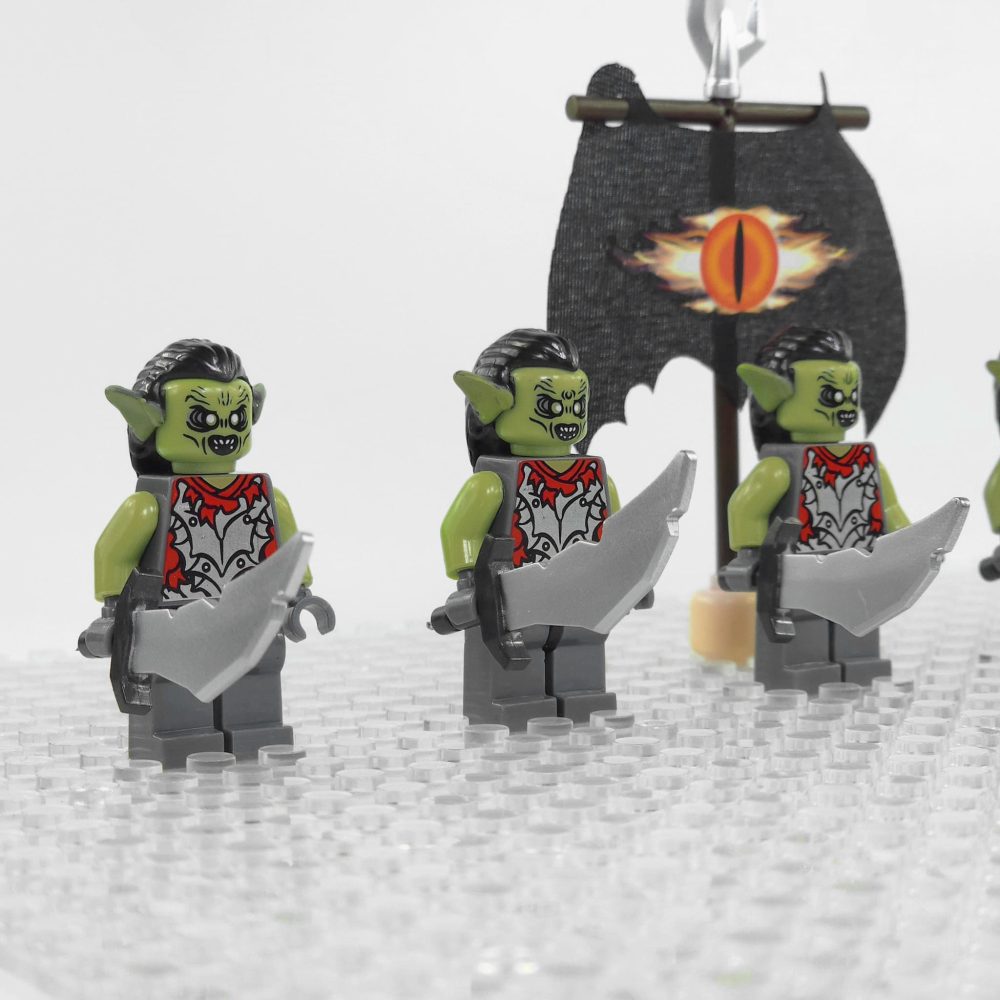 Lord the Rings Moria Orcs Minifigure Set 5pcs - Image 5