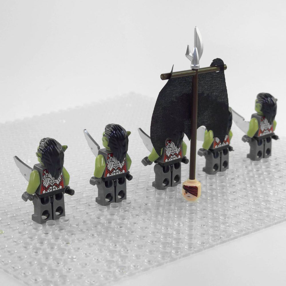 Lord the Rings Moria Orcs Minifigure Set 5pcs - Image 4