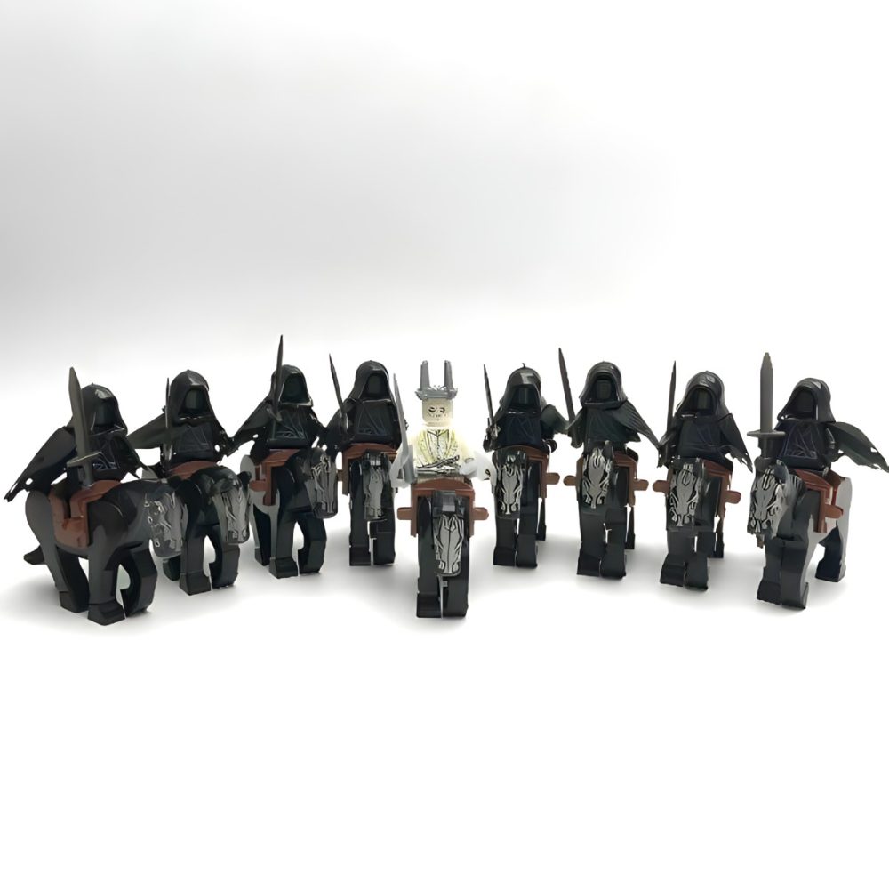 lord-the-rings-nazgul-witch-king-black-riders-minifigure-set-18pcs