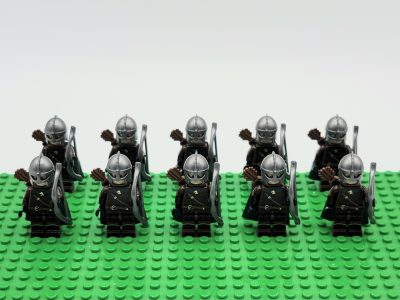 Lord the Rings Riders Rohan Archers Minifigure Set 10pcs