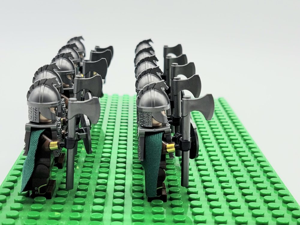 Lord the Rings Riders Rohan Axes Minifigure Set 10pcs - Image 4