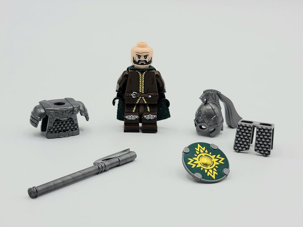 Lord the Rings Riders Rohan Long Axes Minifigure Set 10pcs - Image 9