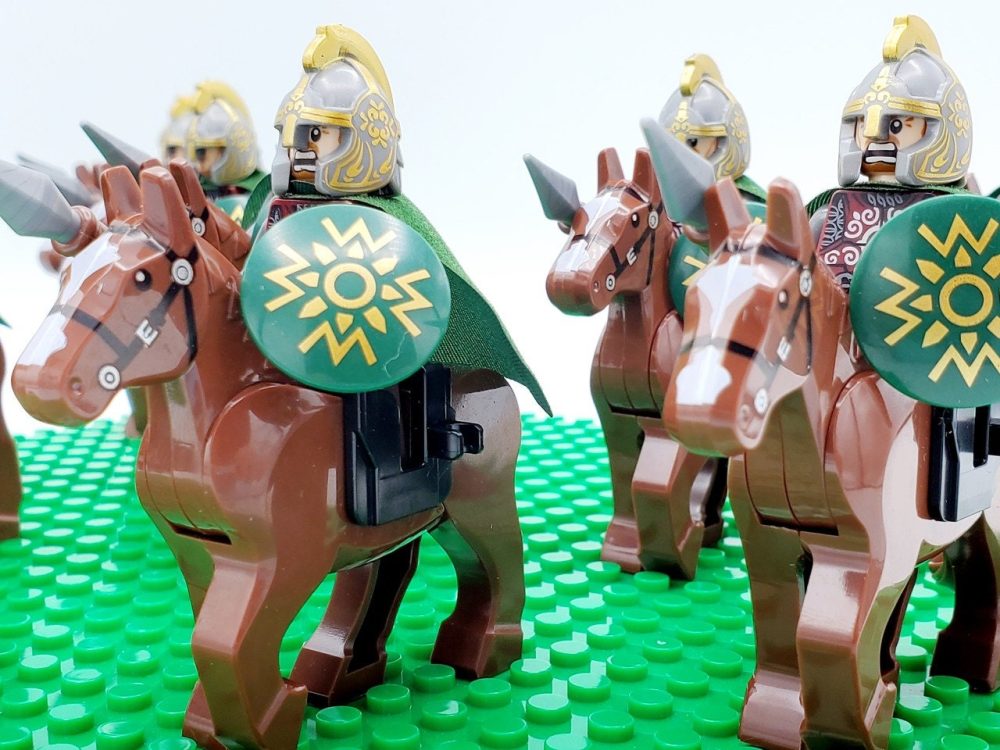 Lord the Rings Riders Rohan/Rohirrim Minifiguire Set 20pcs - Image 5