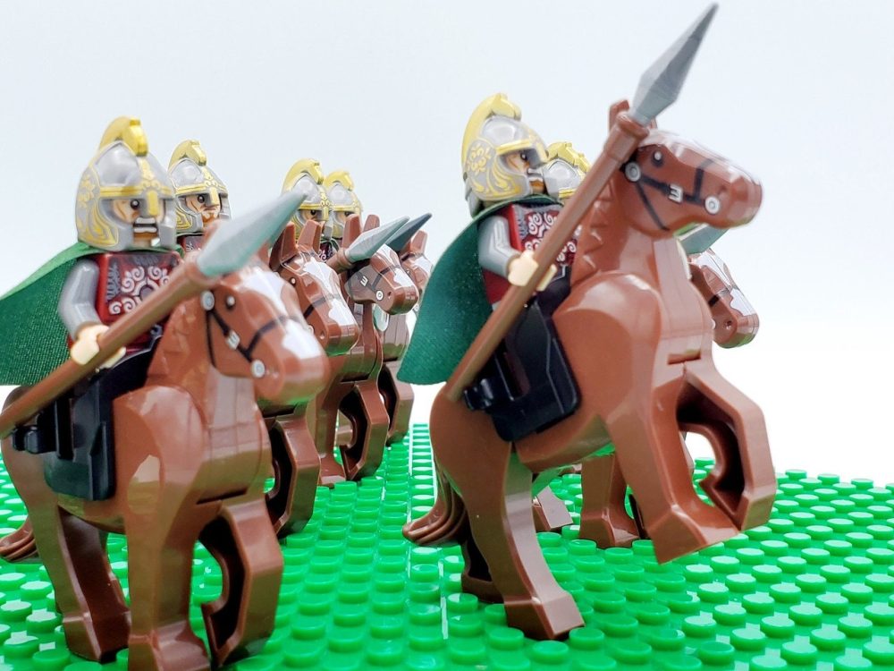 Lord the Rings Riders Rohan/Rohirrim Minifiguire Set 20pcs - Image 4