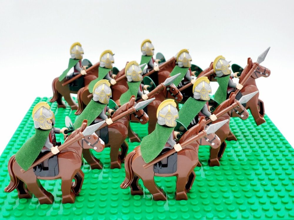 Lord the Rings Riders Rohan/Rohirrim Minifiguire Set 20pcs - Image 3